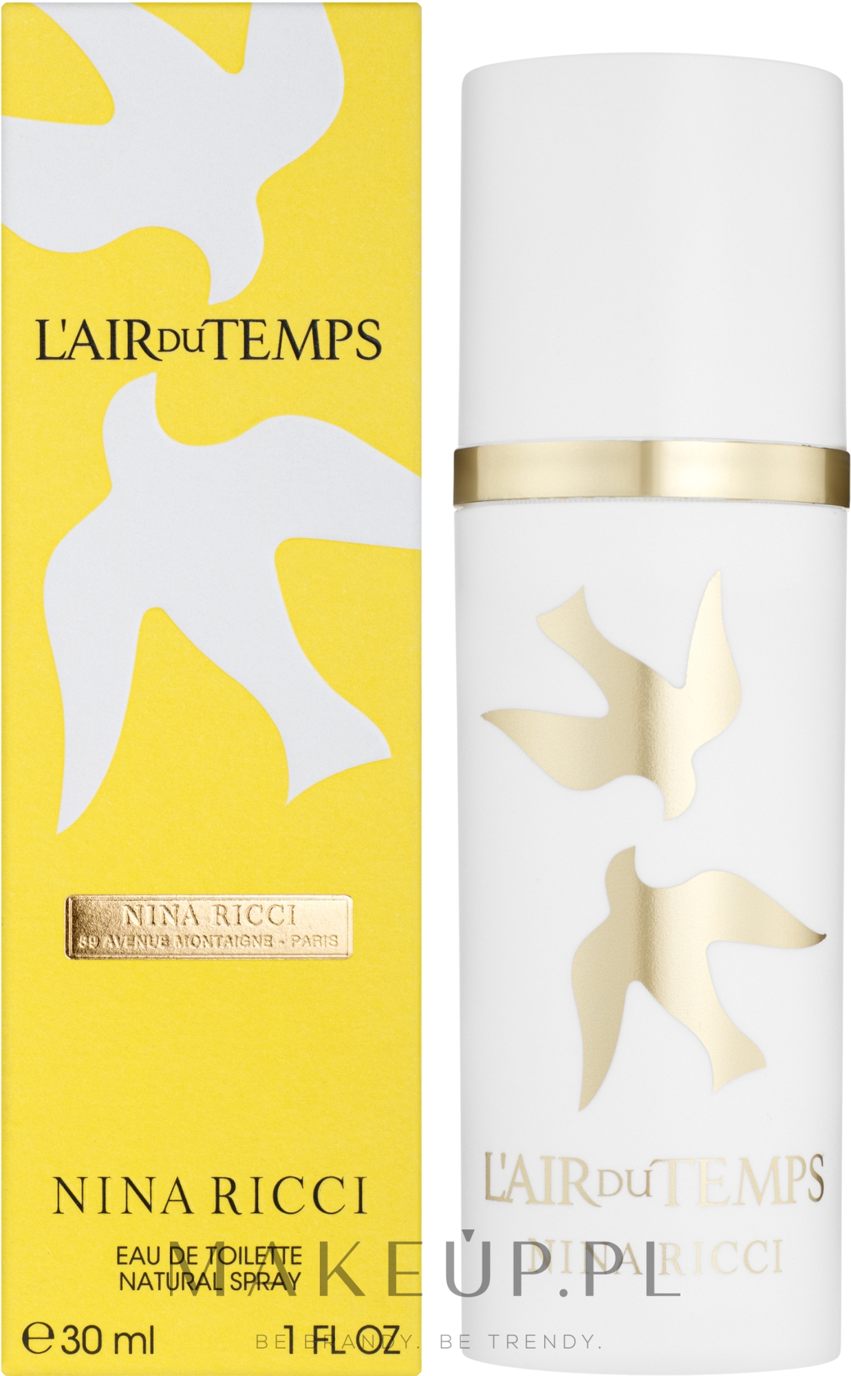 Nina Ricci L'Air du Temps - Woda toaletowa (travel spray) — Zdjęcie 30 ml