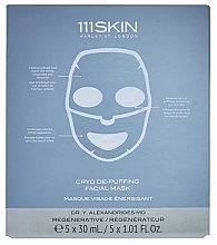 Krio-maska do twarzy - 111SKIN Cryo De-Puffing Facial Mask — Zdjęcie N1