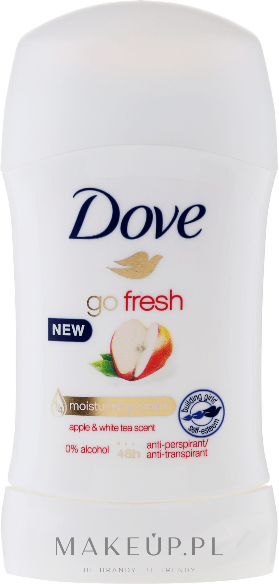 Dezodorant w sztyfcie Jabłko i biała herbata - Dove Go Fresh Apple & White Tea Deodorant — Zdjęcie 40 ml