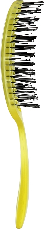 Szczotka do stylizacji włosów - Olivia Garden iDetangle Medium Pride Yellow — Zdjęcie N1