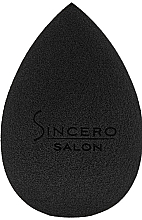 Gąbka do makijażu, czarna - Sincero Salon Pro Blend — Zdjęcie N1