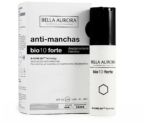 Serum antypigmentowe do skóry wrażliwej - Bella Aurora Bio10 Forte Anti-Dark Spots Serum Sensitive Skin — Zdjęcie N1
