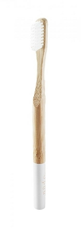 Zestaw - Nudo Nature Made Bamboo Essentials (cotton buds 200 pcs + h/brush + n/brush + toothbrush + bag) — Zdjęcie N6