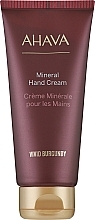 Kup Krem do rąk - Ahava Vivid Burgundy Mineral Hand Cream