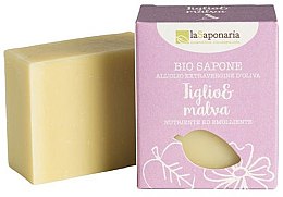 Kup Odżywczo-emolientowe mydło w kostce z oliwą Lipa i malwa - La Saponaria Linden and Mallow Soap