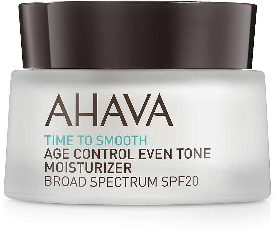 Przeciwzmarszczkowy, nawilżający i wygładzający krem do twarzy SPF 20 - Ahava Age Control Even Tone Moisturizer Broad (próbka) — Zdjęcie N1