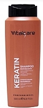 Szampon do włosów z keratyną i argininą - Vitalcare Professional Keratin Shampoo — Zdjęcie N1