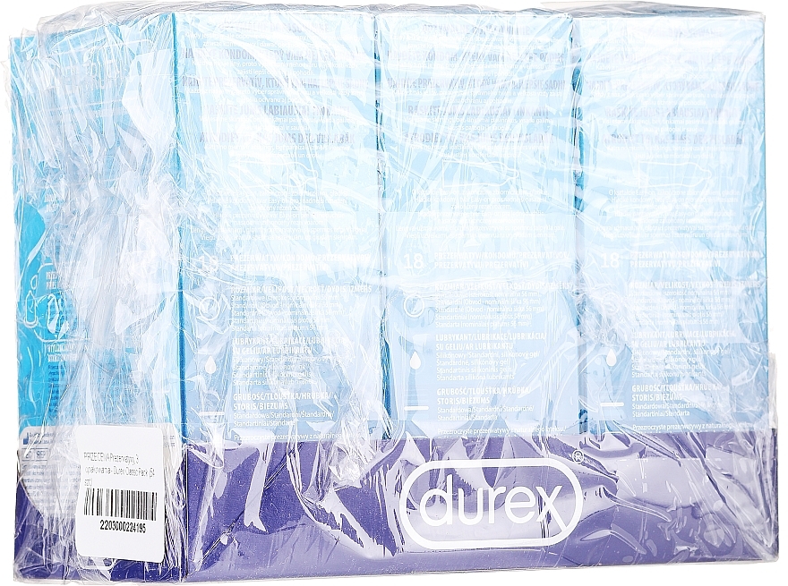 PRZECENA! Prezerwatywy, 3 opakowania - Durex Classic Pack * — Zdjęcie N2