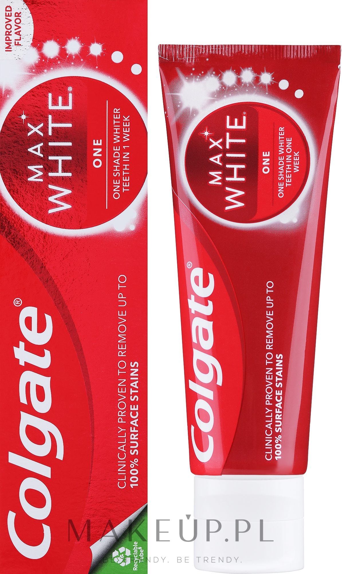 Wybielająca pasta do zębów - Colgate Max White One Sensational Mint — Zdjęcie 75 ml