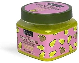 Peeling cukrowy do ciała - IDC Institute Sugar Body Scrub Avocando & Jojoba — Zdjęcie N2