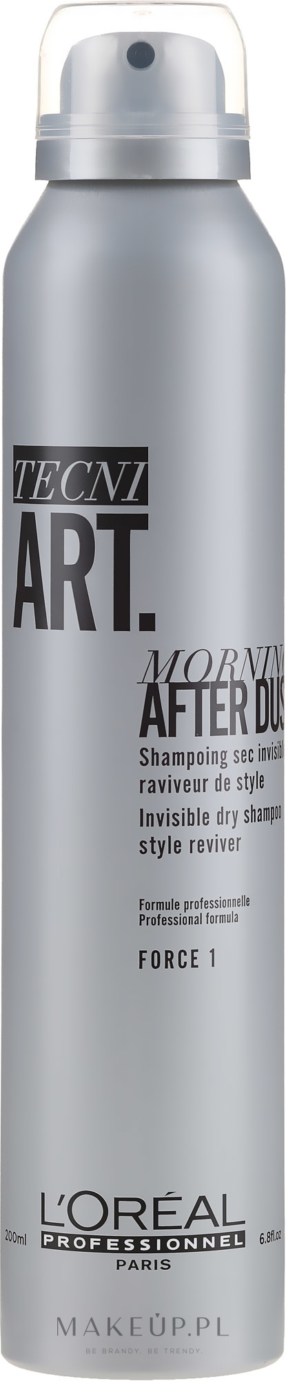 Niewidoczny suchy szampon do włosów - L'Oreal Professionnel Tecni.Art Morning After Dust — Zdjęcie 200 ml
