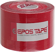 Kup Taśma do kinesiotapingu, czerwona - Epos Tape Original