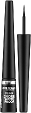 Kup Wodoodporny eyeliner o matowym wykończeniu - Eyeliner 24ore Waterproof Mat Eyeliner