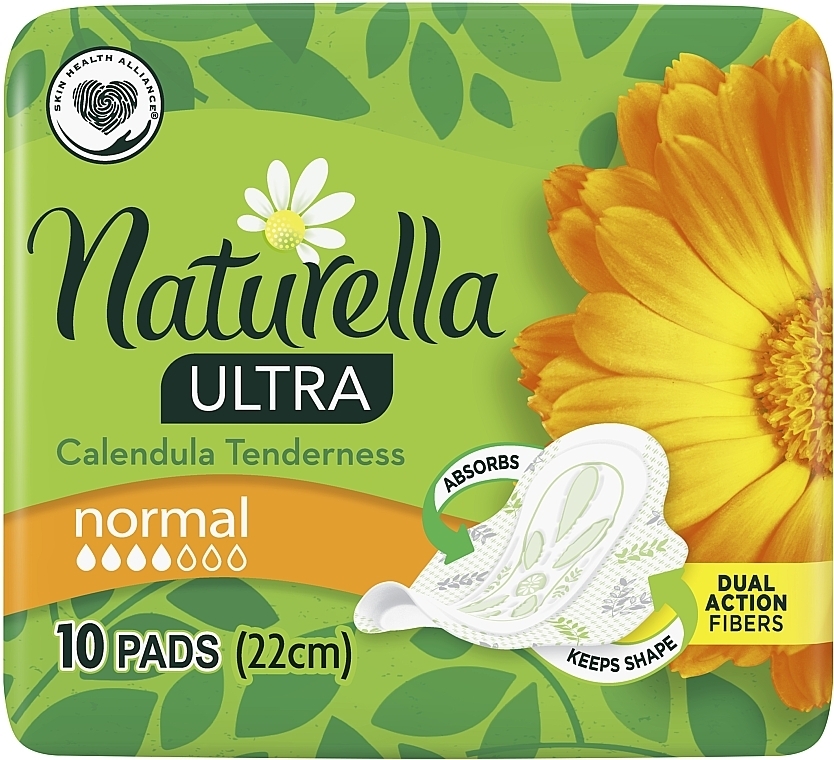 Podpaski, 10szt - Naturella Ultra Calendula Normal — Zdjęcie N1