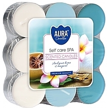 Zestaw podgrzewaczy zapachowych Self Care SPA, 18 sztuk - Bispol Self Care Spa Scented Candles — Zdjęcie N1