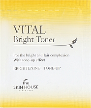 Toner wyrównujący koloryt cery - The Skin House Vital Bright Toner (próbka) — Zdjęcie N1