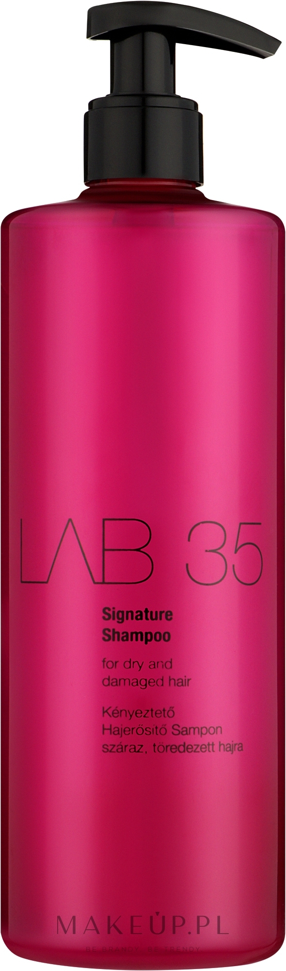 Szampon do włosów suchych i zniszczonych - Kallos Cosmetics LAB35 Signature Shampoo — Zdjęcie 500 ml