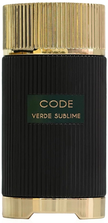 Khadlaj La Fede Code Verde Sublime - Woda perfumowana  — Zdjęcie N1