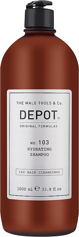 Szampon nawilżający do włosów suchych i łamliwych - Depot Hair Cleansings 103 Hydrating Shampoo — Zdjęcie N1