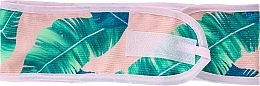 Opaska kosmetyczna, wzór tropikalny - Zoe Ayla Hair Towel Headband Tropical — Zdjęcie N3