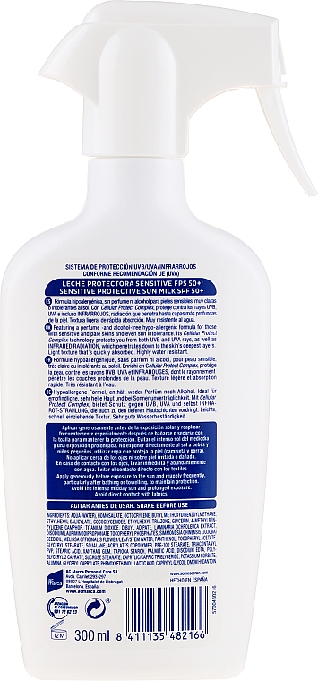 Przeciwsłoneczny spray SPF 50 - Ecran Sun Lemonoil Sensitive Protective Spray — Zdjęcie N2