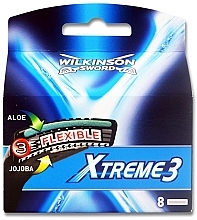 Zestaw wymiennych ostrzy Xtreme 3 Flexible, 8 szt. - Wilkinson Sword Xtreme 3 Flexible — Zdjęcie N1