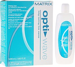 Kup Płyn do trwałej ondulacji włosów uwrażliwionych - Matrix Opti-Wave Waving Lotion for Coloured or Sensitised Hair