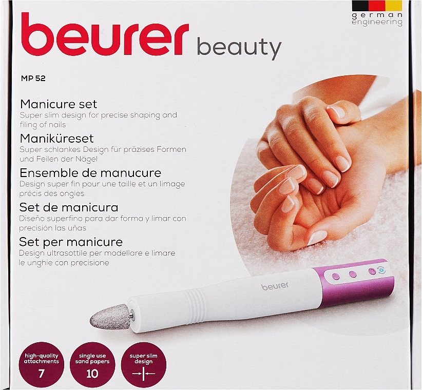 Zestaw do manicure MP 52 - Beurer — Zdjęcie N1