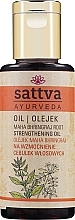 Olejek na wzmocnienie cebulek włosowych - Sattva Ayurveda Maha Bhringraj Strengthening Oil — Zdjęcie N1