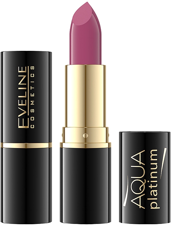 Nawilżająca pomadka do ust - Eveline Cosmetics Aqua Platinum