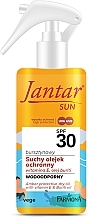Kup Bursztynowy suchy olejek ochronny do ciała SPF 30 - Farmona Jantar Sun SPF 30