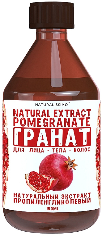 Ekstrakt z glikolu propylenowego z granatu - Naturalissimo Pomegranate Propylene Glycol Extract