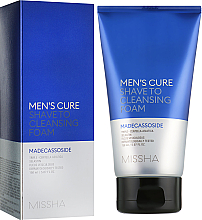 Kup Pianka do mycia i golenia - Missha Men's Cure Shave To Cleansing Foam