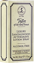Taylor Of Old Bond Street Sandalwood Alcohol Free Aftershave Lotion - Płyn po goleniu — Zdjęcie N2