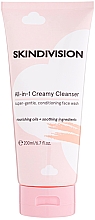 Kup Rozświetlający krem do mycia twarzy - SkinDivision All-in-1 Creamy Cleanser