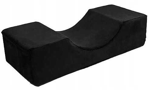 Poduszka kosmetyczna do przedłużania rzęs, czarna - Lewer — Zdjęcie N1