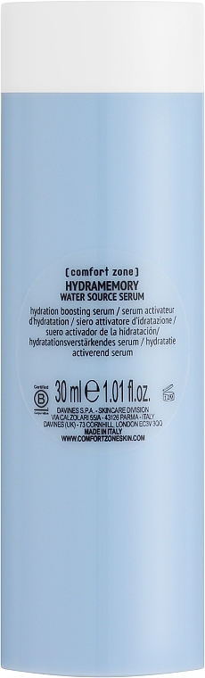 Nawilżające serum rozświetlające z ekstraktem z opuncji - Comfort Zone Hydramemory Water Source Serum Refill — Zdjęcie N1