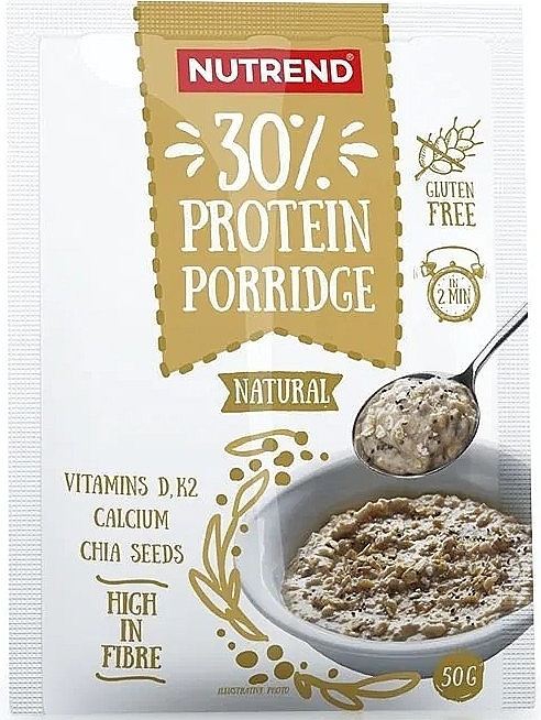 Owsianka proteinowa Naturalna - Nutrend 30% Protein Porridge — Zdjęcie N2