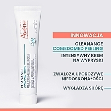 Intensywny krem na wypryski - Avene Cleanance Comedomed Peeling Intensive Pimple Cream — Zdjęcie N5