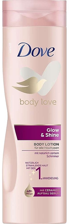 Balsam do ciała - Dove Body Love Glow & Shine Body Lotion — Zdjęcie N1