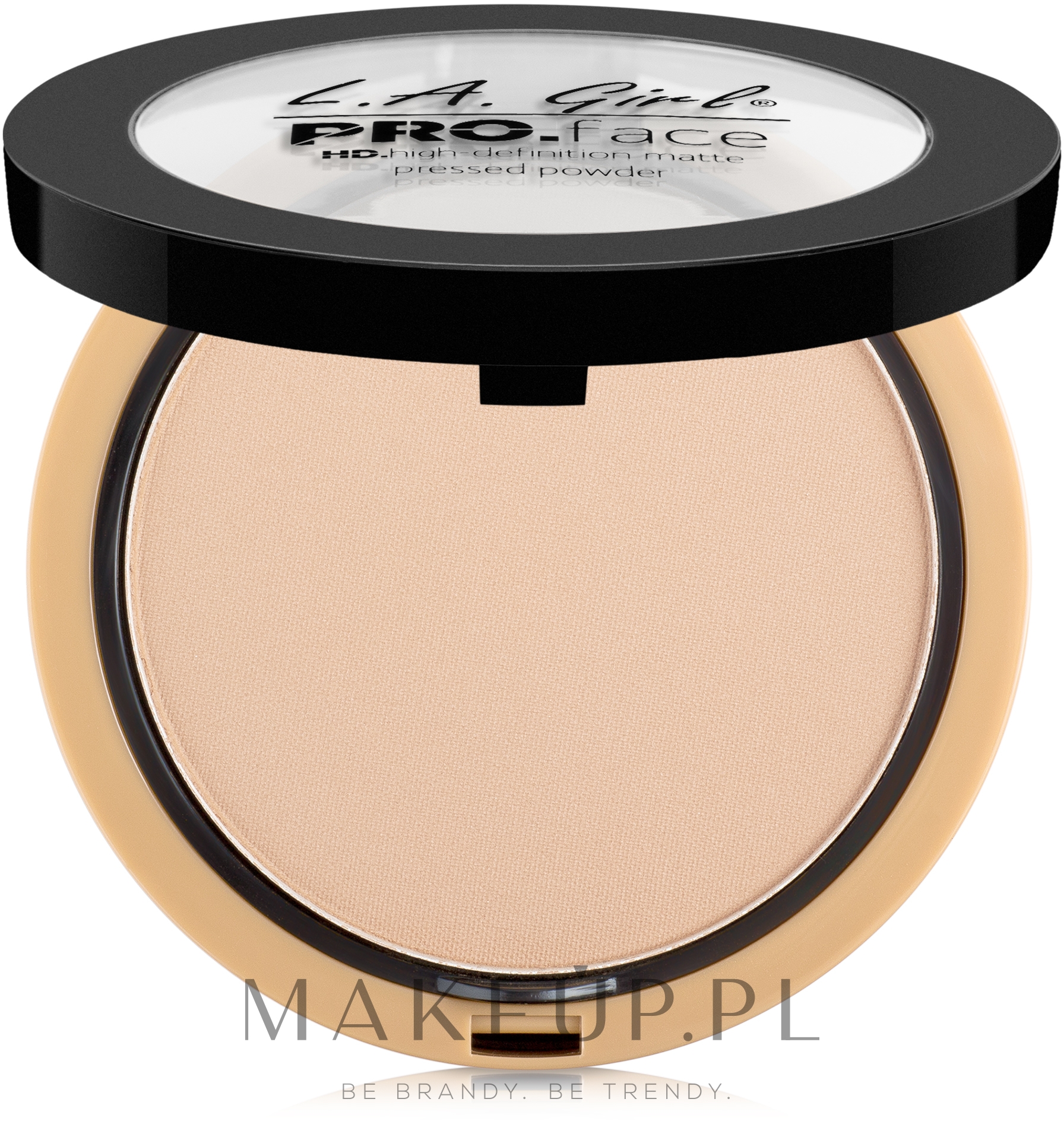 Matowy puder do twarzy - L.A. Girl Pro Face Matte Pressed Powder — Zdjęcie GPP601 - Fair