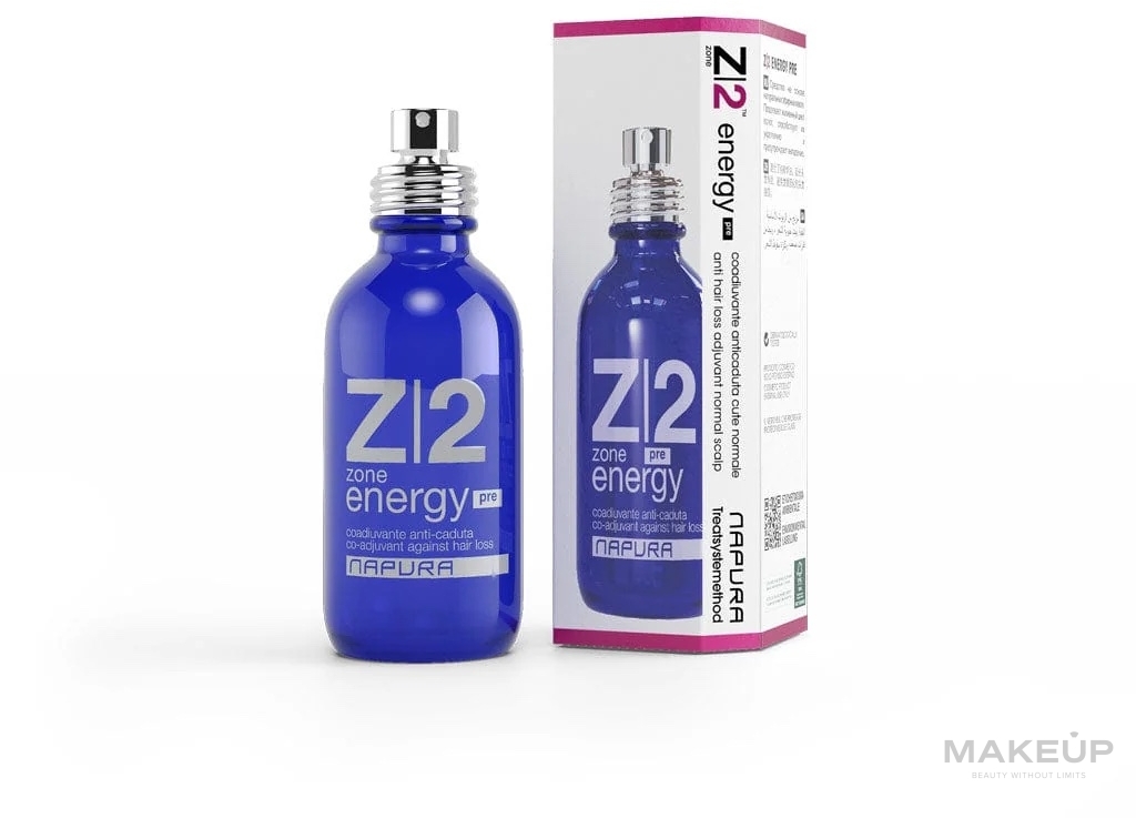 Spray przeciw wypadaniu włosów - Napura Z2 Energy Zone — Zdjęcie 50 ml