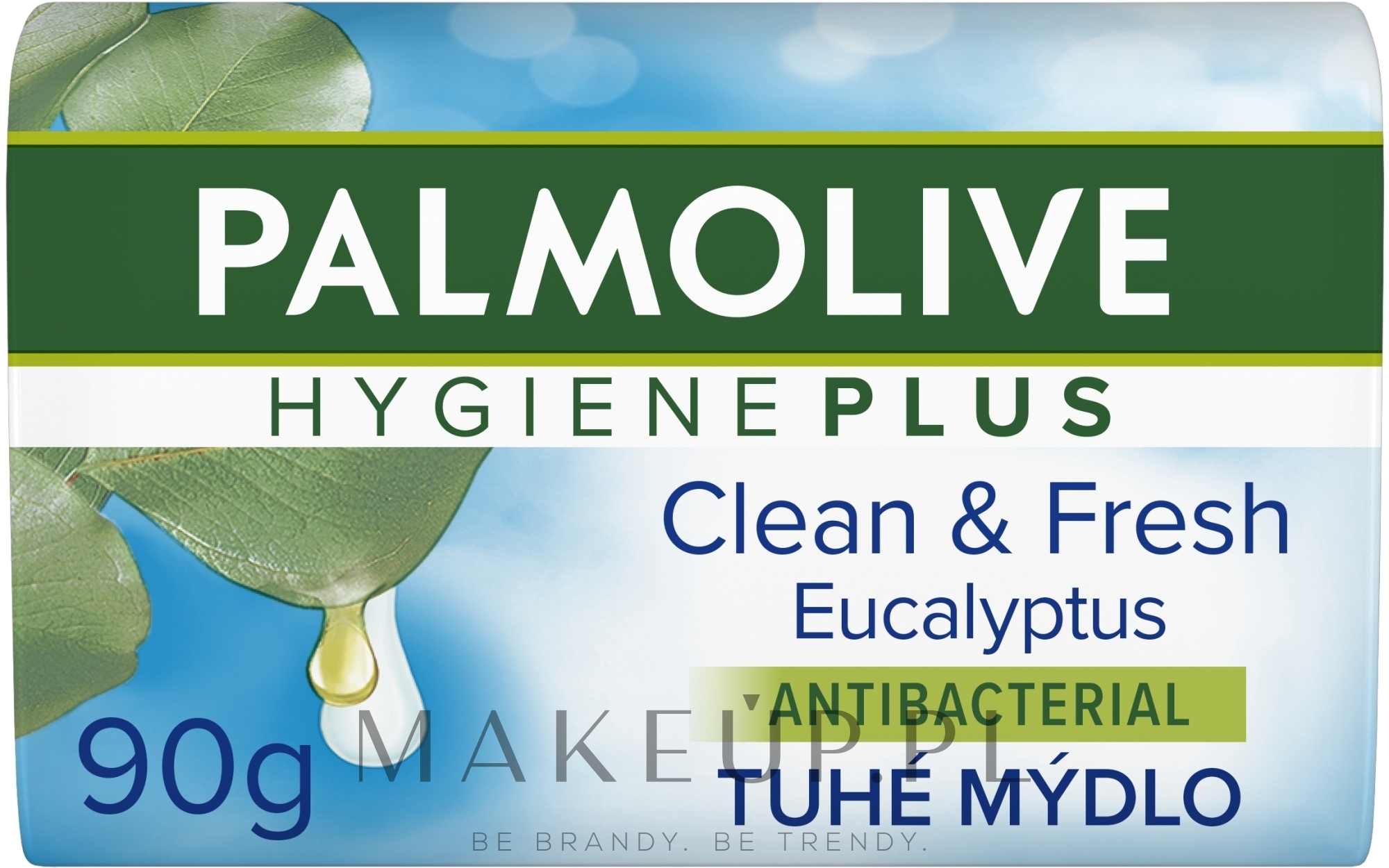 Mydło do mycia rąk w kostce z ekstraktem z eukaliptusa - Palmolive Hygiene-Plus — Zdjęcie 90 g