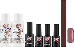 Kup Zestaw - My Nail №7 (prep/60ml + primer/14.6g + base/7g + gel/7g + top/7g + remover/60ml + nailfile)