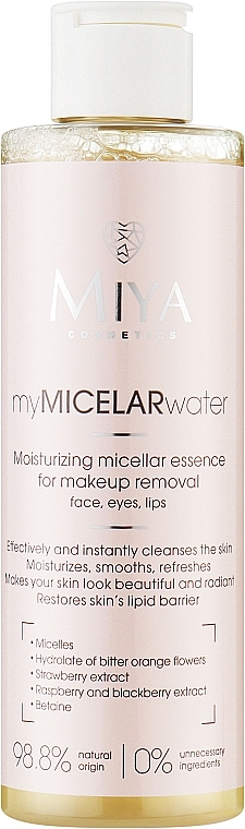 Nawilżający płyn micelarny do demakijażu - Miya Cosmetics My Micelar Water — Zdjęcie N1