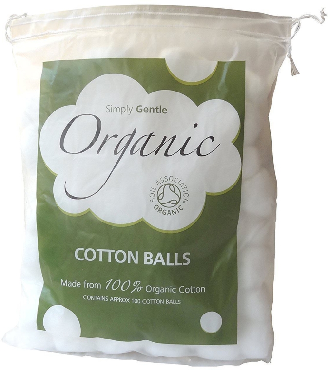 Waciki kosmetyczne - Simply Gentle Organic Cotton Wool Balls — Zdjęcie N1