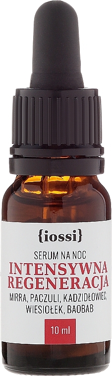 Intensywnie regenerujące serum na noc - Iossi (miniprodukt) — Zdjęcie N2