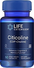 Suplementy diety Cytykolina - Life Extension Cognizin CDP-Choline Caps, 250 mg — Zdjęcie N1