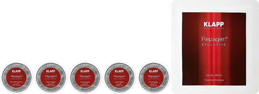 Zestaw, 6 produktów - Klapp Repagen Exclusive Strong  — Zdjęcie N2