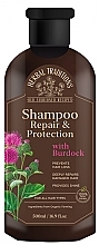 Kup Szampon do włosów z łopianem - Herbal Traditions Shampoo Repair & Protection With Burdock 